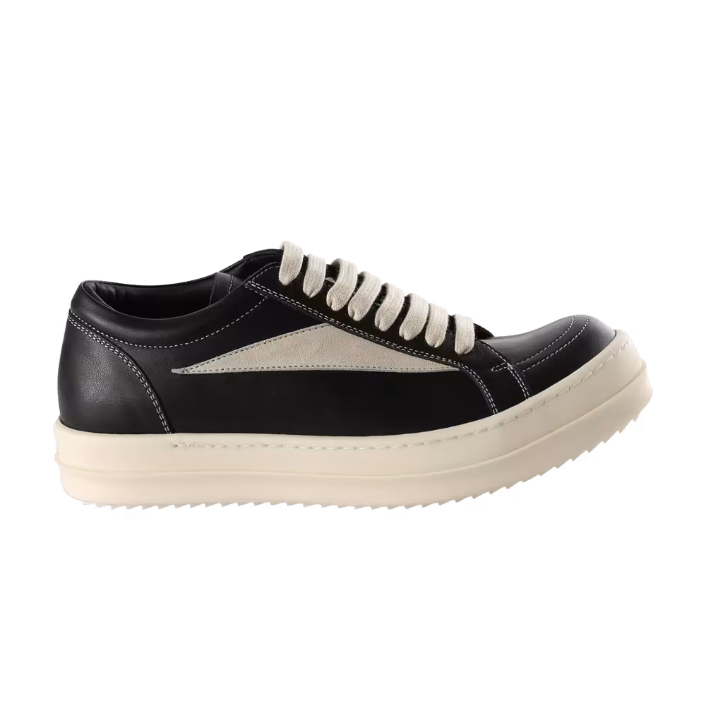 Rick Owens Women's Vintage Sneaker Black Milk