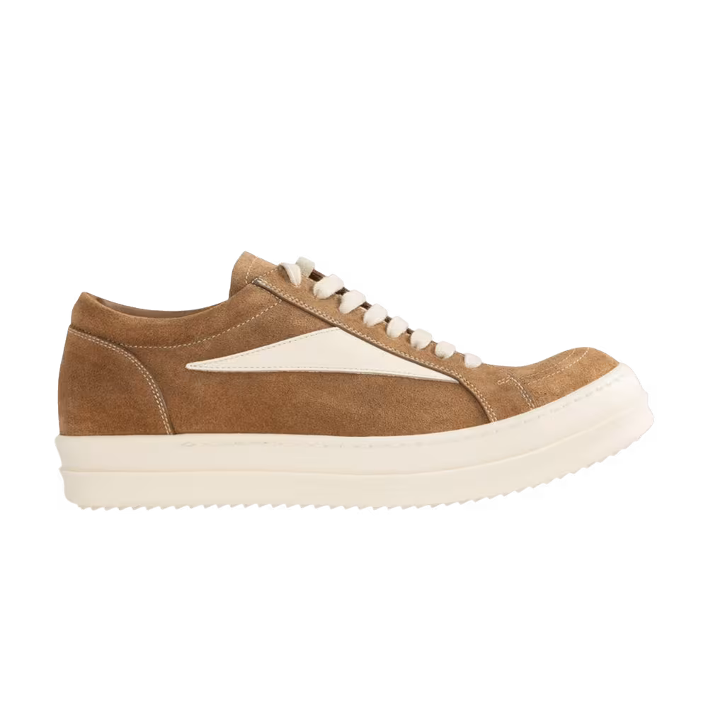 Rick Owens Vintage Sneaker Sumi Brown Milk