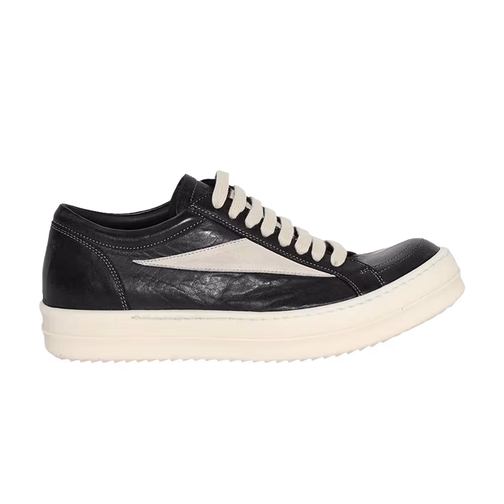 Rick Owens Women's Vintage Sneaker Black Milk