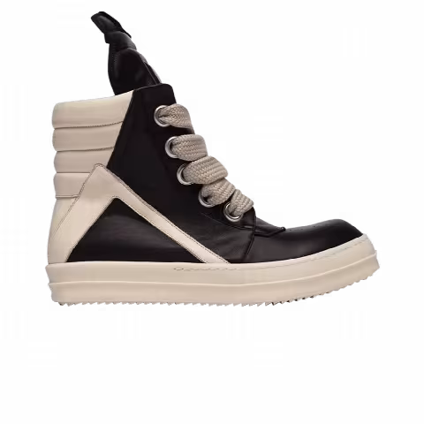 Rick Owens Geobasket High 'Black Milk'