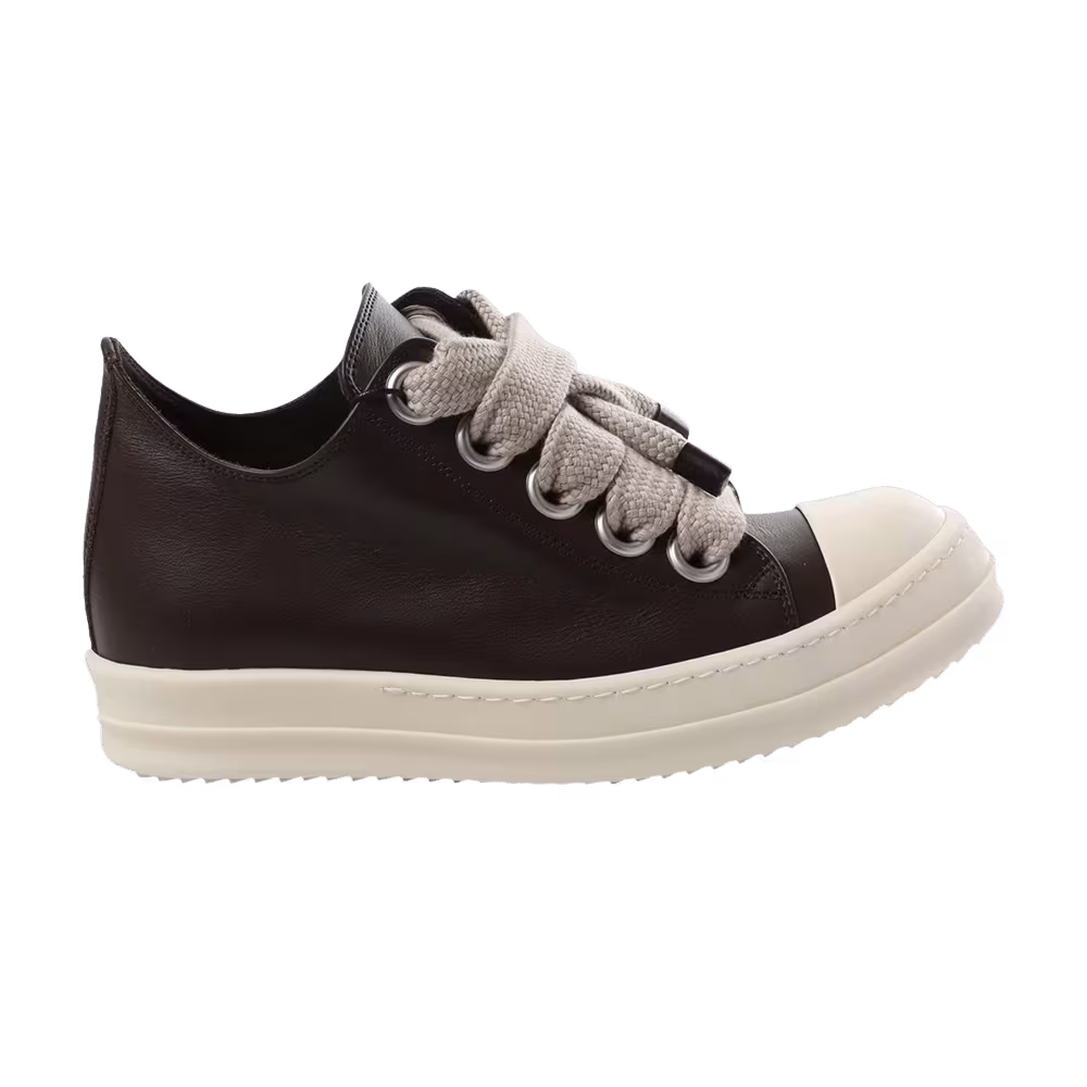 Rick Owens Women's Jumbolace Low Geobasket Macassar Milk