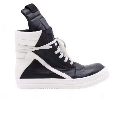 Rick Owens Geobasket 'Black Milk'