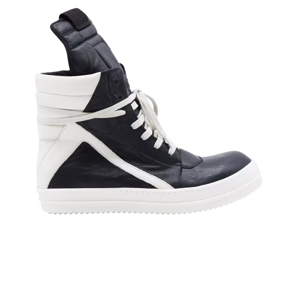 Rick Owens Geobasket Black Milk