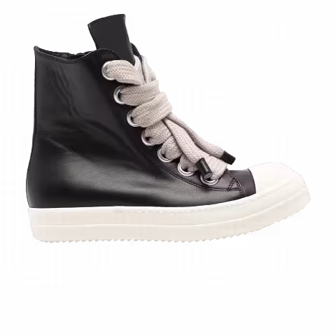 Rick Owens Jumbolace Sneaker 'Black Milk'