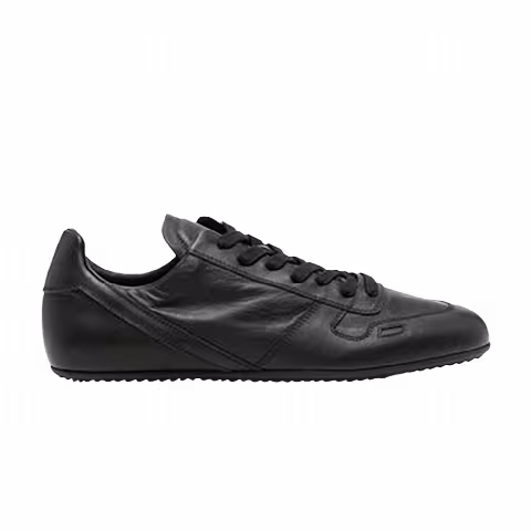 Rick Owens Minimal Low Top Sneaker 'Black'