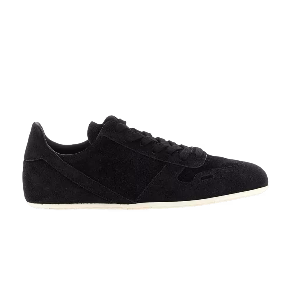 Rick Owens Minimal Lace Up Sneaker Black
