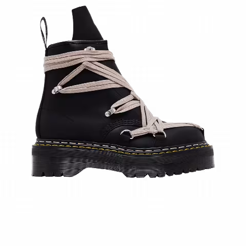 Dr. Martens x Rick Owens DRKSHDW 1460 Quad Sole Megalace Boot 'Black'