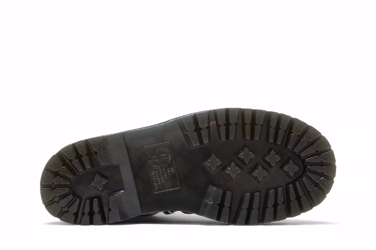 Dr. Martens x Rick Owens Women's DRKSHDW 1460 Quad Sole Megalace Boot Black, view 5