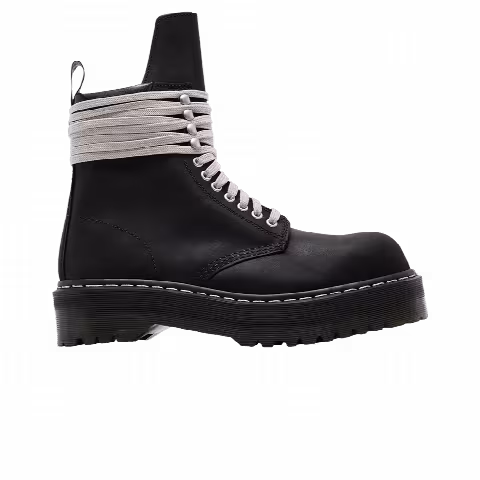 Dr. Martens x Rick Owens DRKSHDW 1460 Quad Sole Steel Toe Boot 'Black'