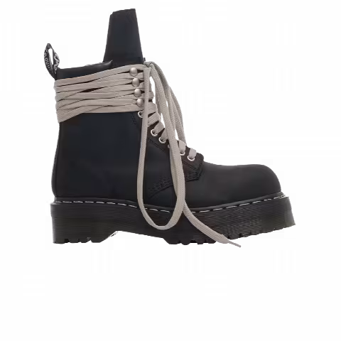 Dr. Martens x Rick Owens Wmns DRKSHDW 1460 Quad Sole Steel Toe Boot 'Black'