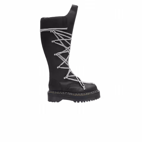 Dr. Martens x Rick Owens DRKSHDW 1460 Quad Sole Pentalace Boot 'Black'