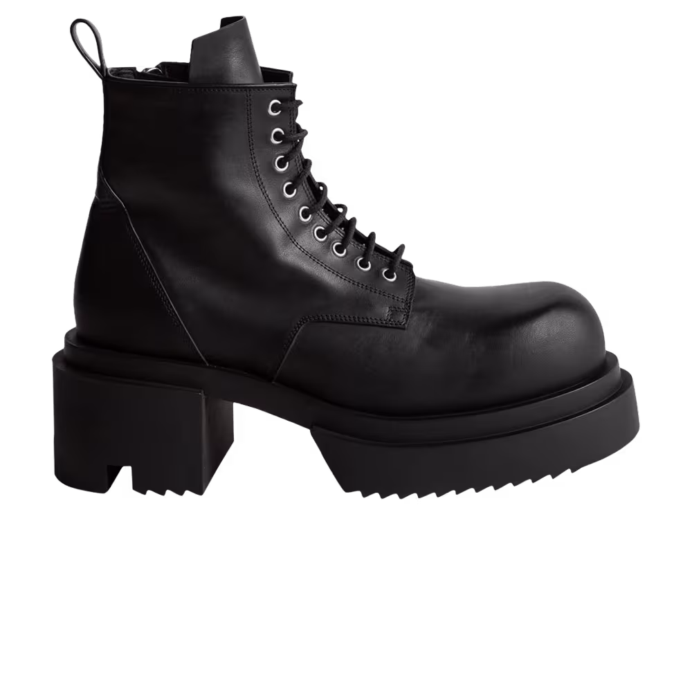 Rick Owens Low Army Bogun Boot Black
