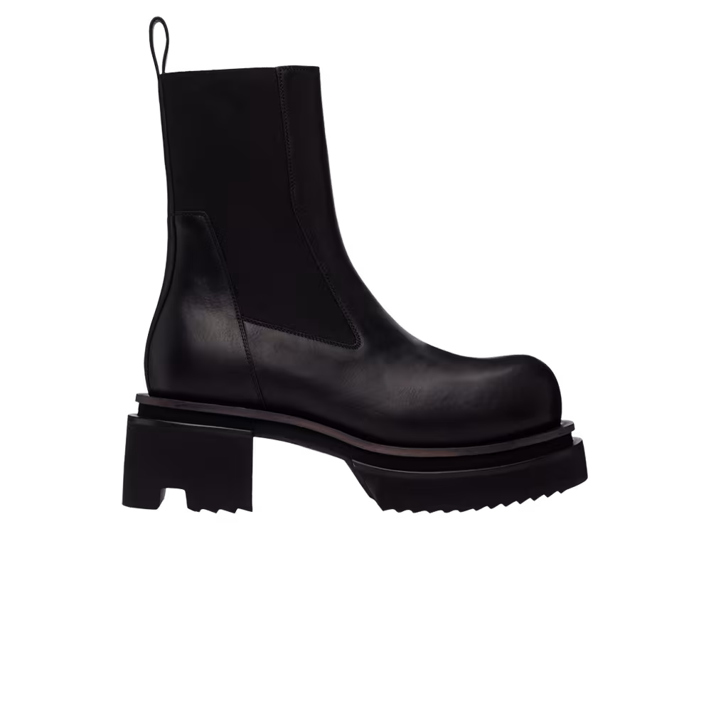 Rick Owens Bogun Chelsea Boot Black