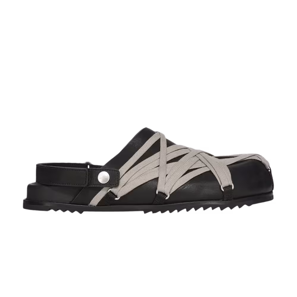 Rick Owens Megalace Mule Black