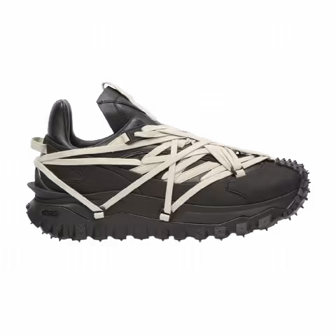 Rick Owens x Moncler Trailgrip Megalace Sneaker 'Black'
