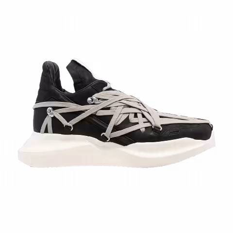 Rick Owens Megalace Runner 'Black Pearl'