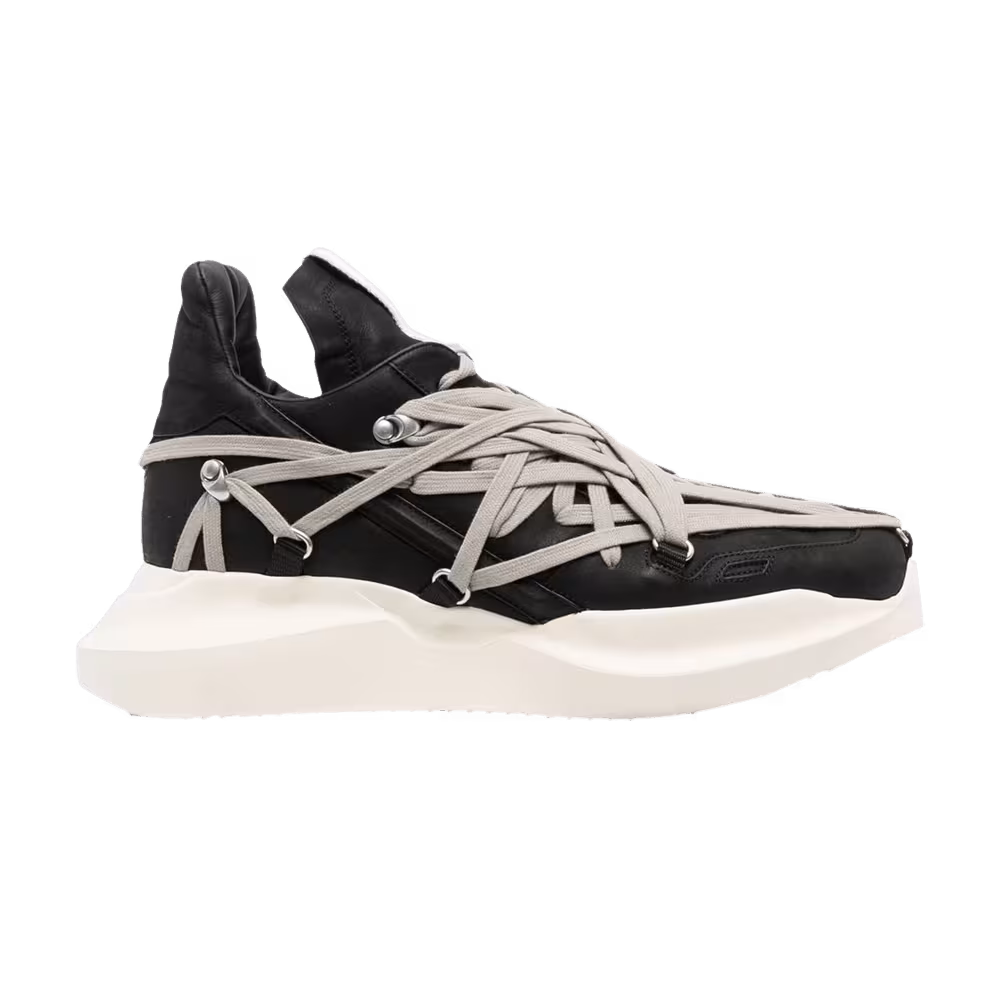 Rick Owens Megalace Runner Black Pearl