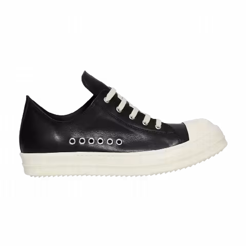 Rick Owens Temple Extreme Low Sneaks 'Black Milk'