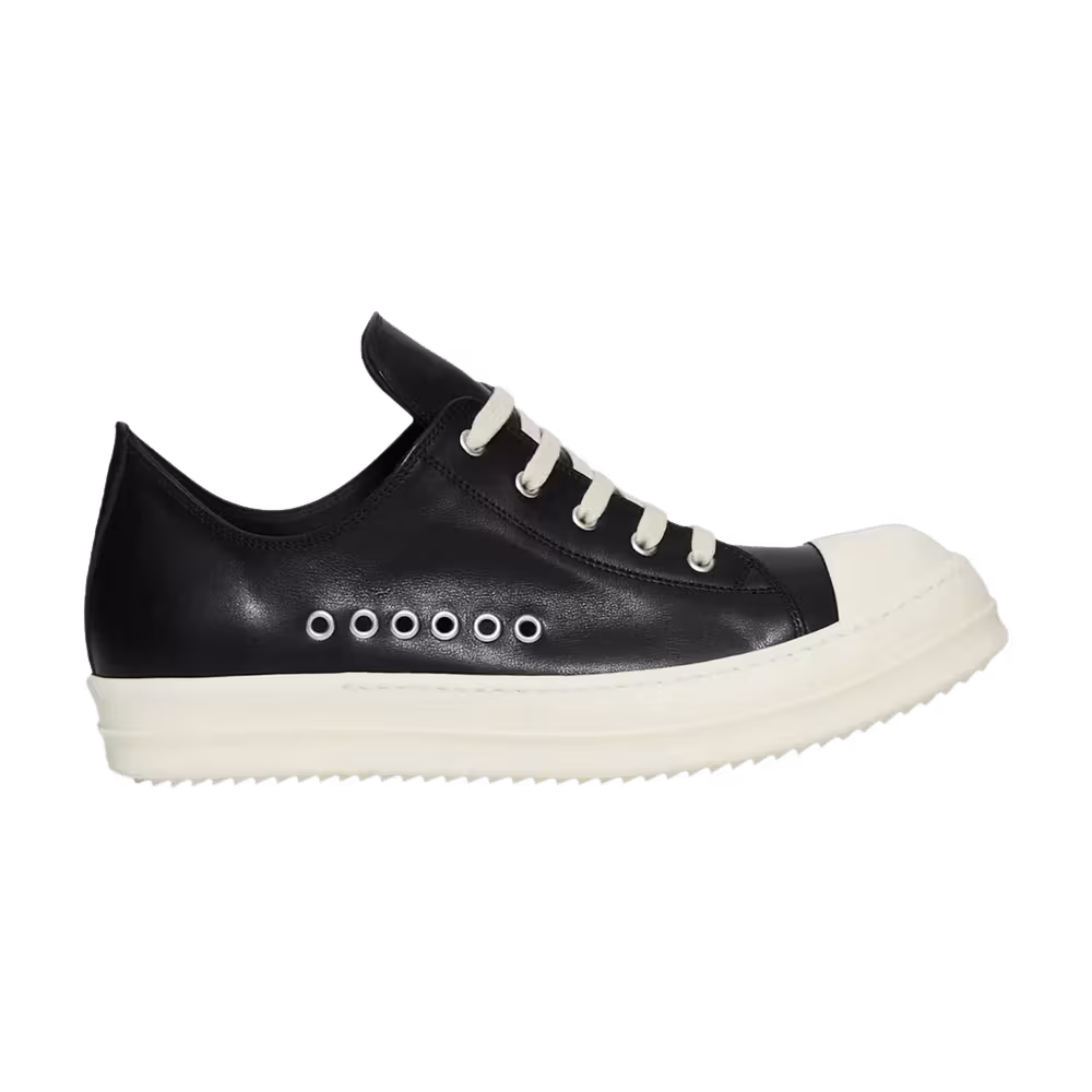 Rick Owens Temple Extreme Low Sneaks Black Milk