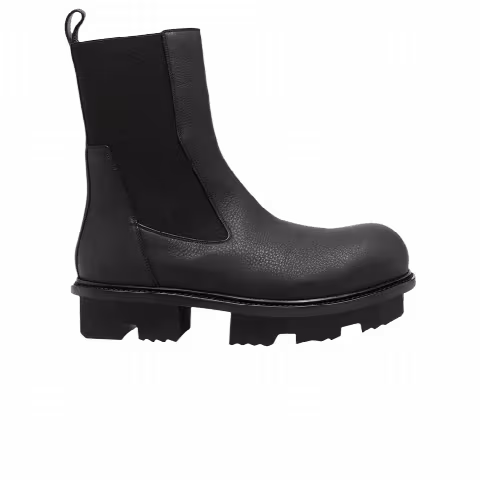 Rick Owens Beatle Megatooth Tractor 'Black'