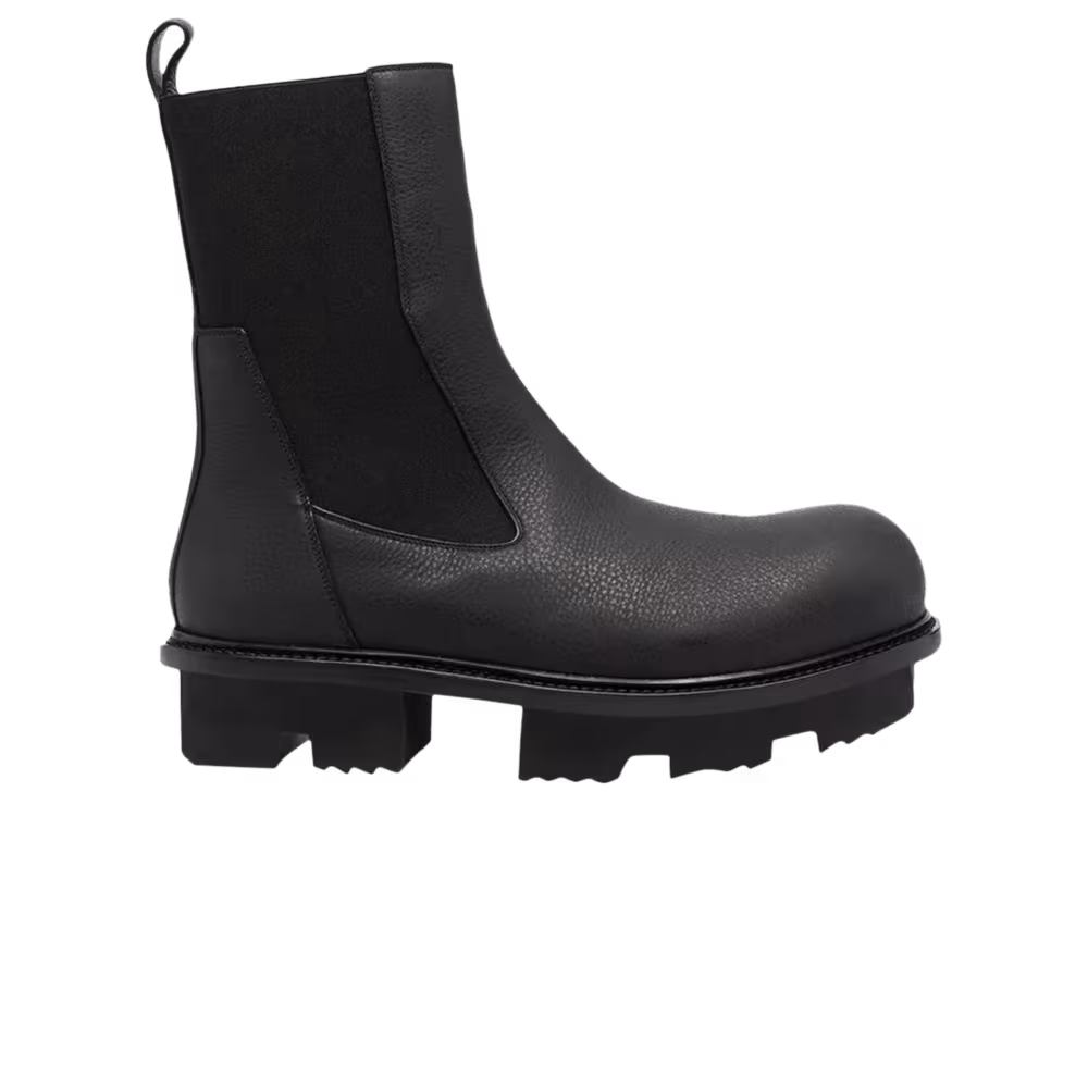 Rick Owens Beatle Megatooth Tractor Black