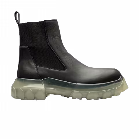 Rick Owens Tractor Beetle 'Black Clear' 2019