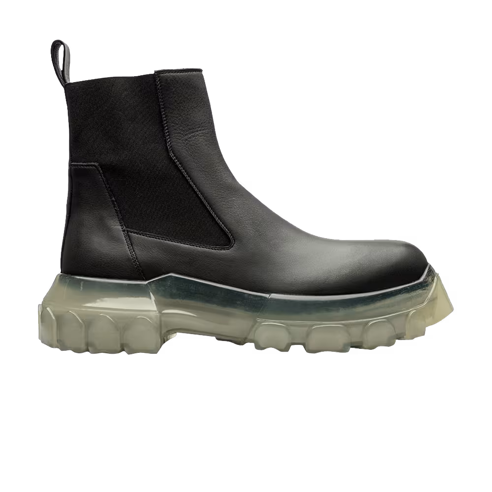 Rick Owens Tractor Beetle Black Clear 2019