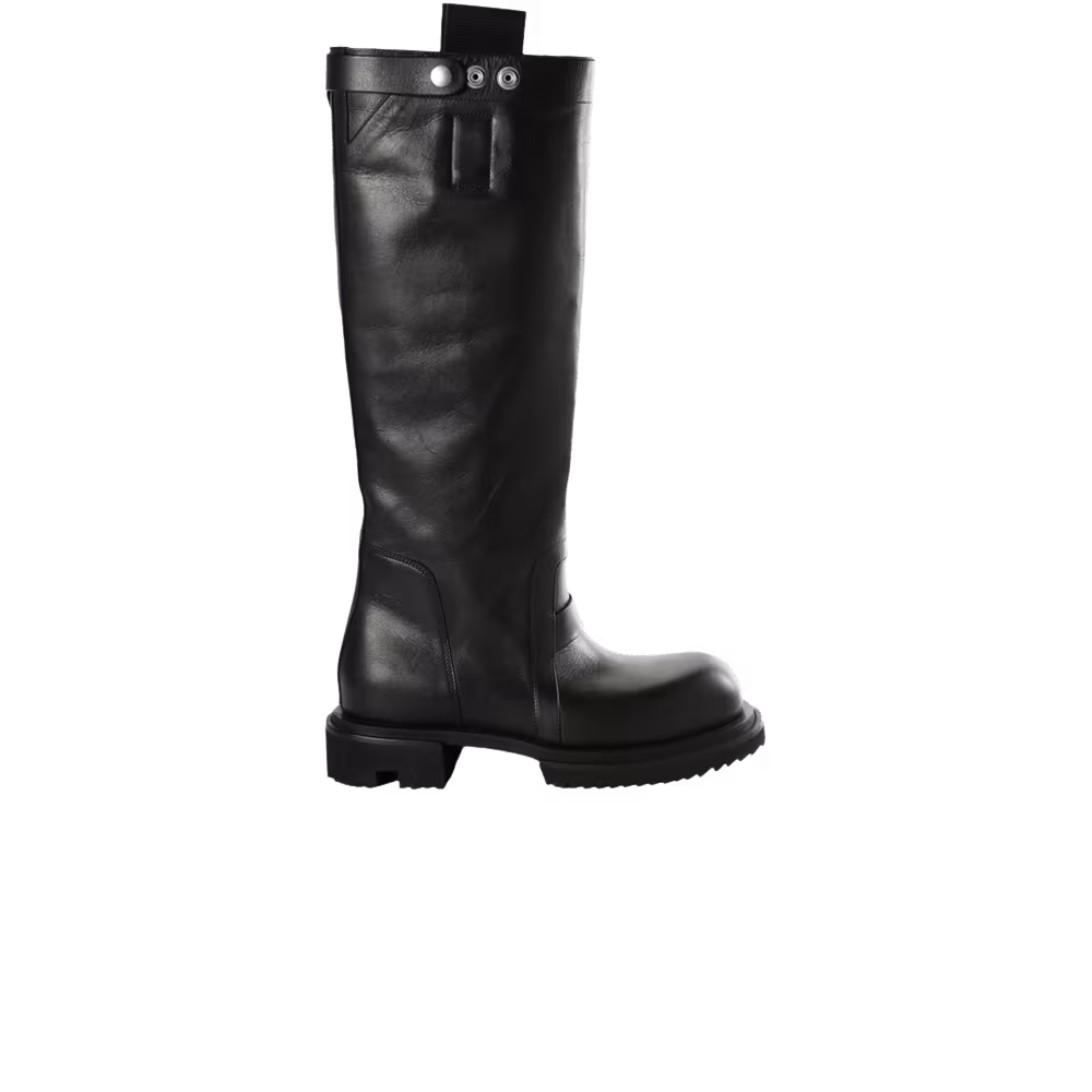 Rick Owens Women's Knee Pull On Gabe Boot Black