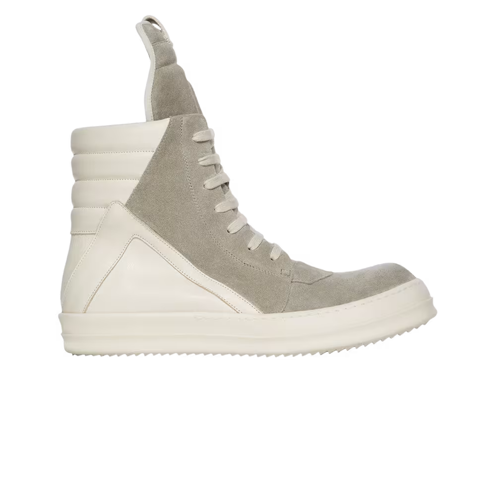 Rick Owens Geobasket Darkpearl Milk