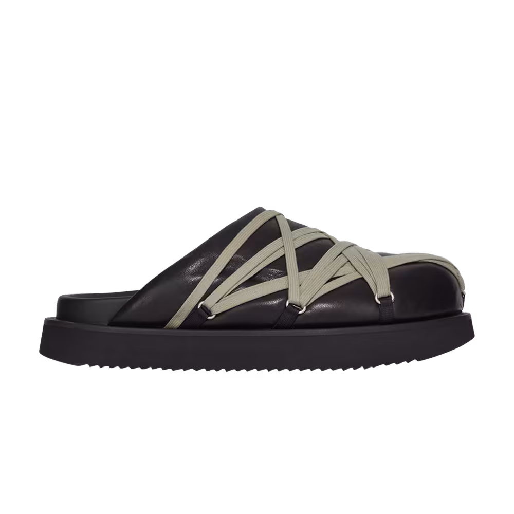 Rick Owens Padded Megalace Platform Black Pearl
