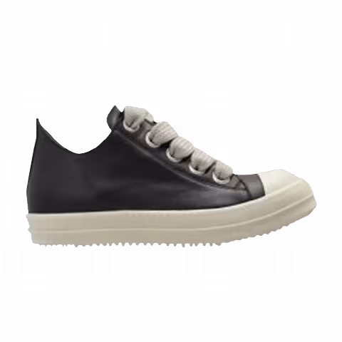 Rick Owens Temple Jumbolace Low 'Black Milk'