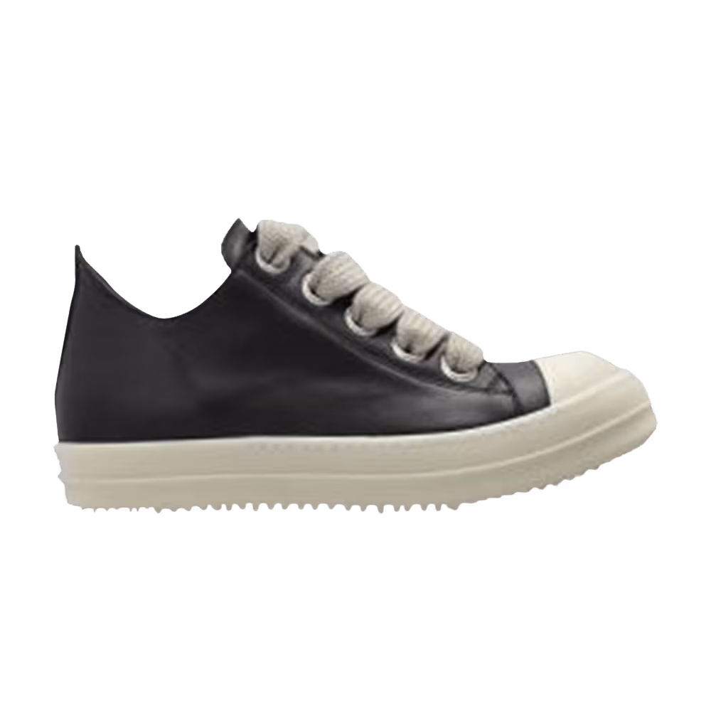 Rick Owens Temple Jumbolace Low Black Milk