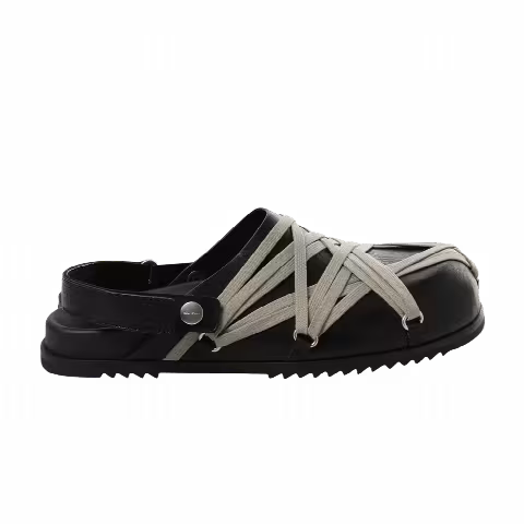 Rick Owens Wmns Megalace Mule 'Black'
