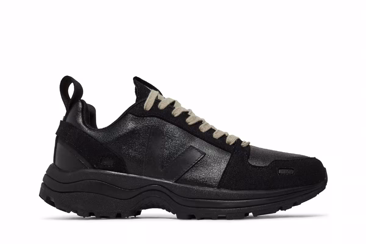 Veja x Rick Owens Hiking Sneaker Black, view 2