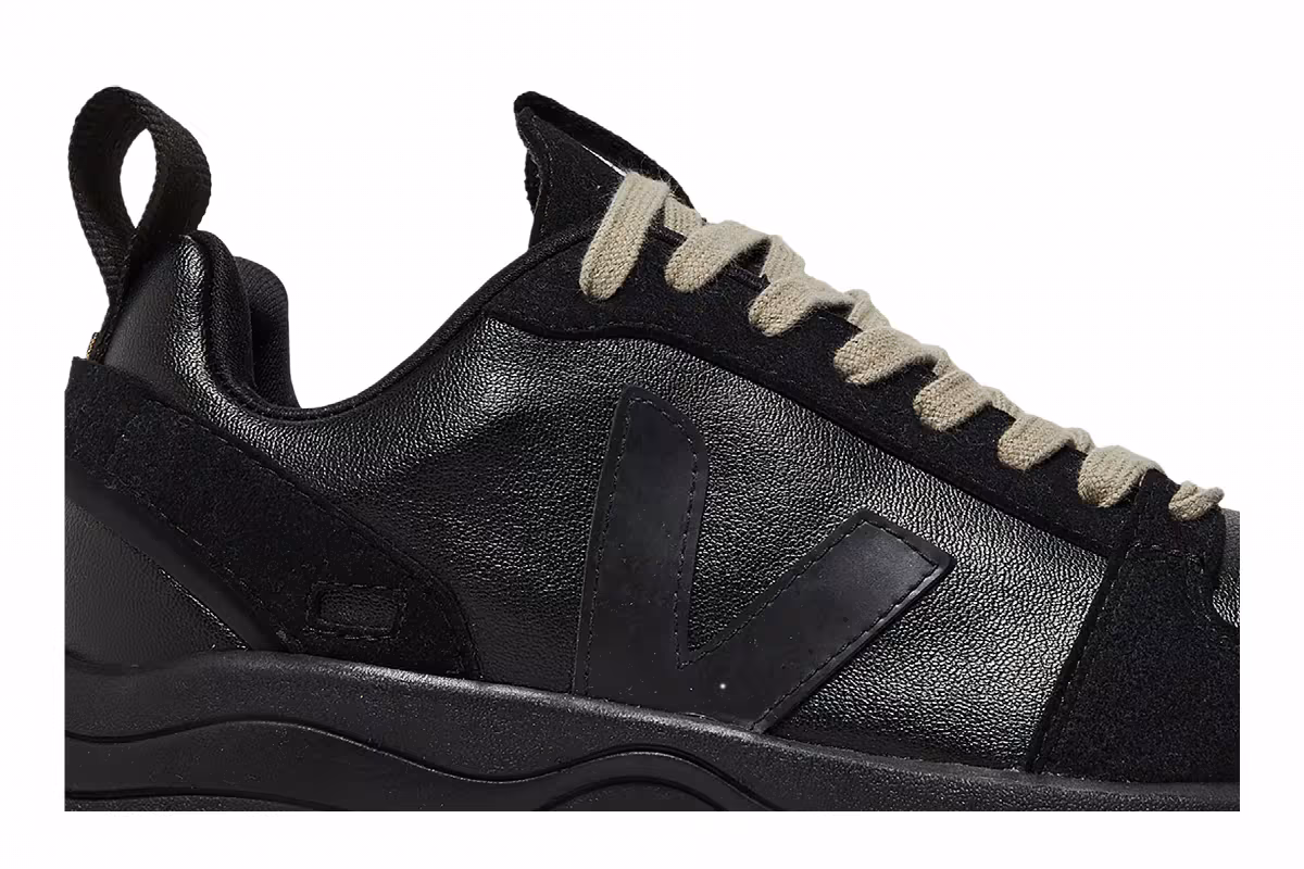 Veja x Rick Owens Hiking Sneaker Black, view 3