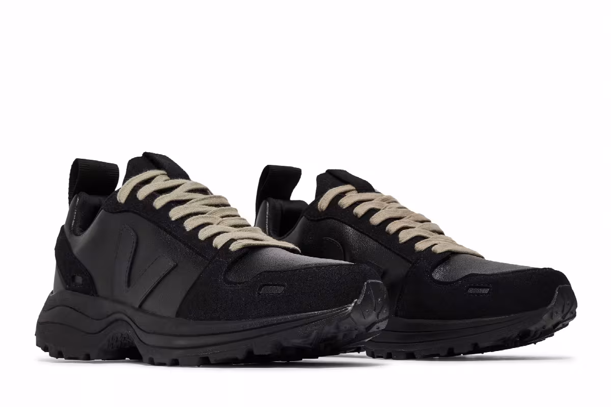 Veja x Rick Owens Hiking Sneaker Black, view 9