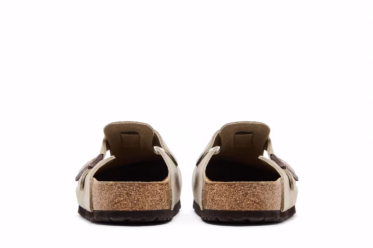 Birkenstock Boston Suede Leather Taupe, view 7