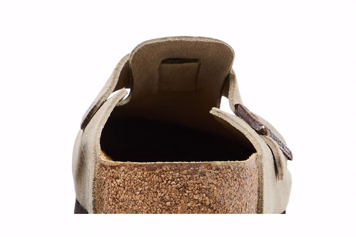 Birkenstock Boston Suede Leather Taupe, view 8