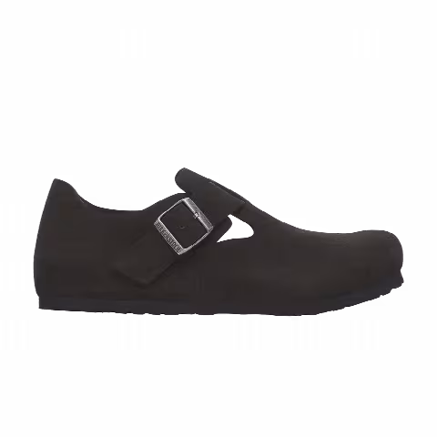 Birkenstock London Suede Leather 'Black'