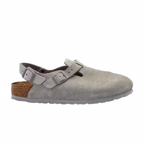 Birkenstock Tokio Suede 'Stone Coin'