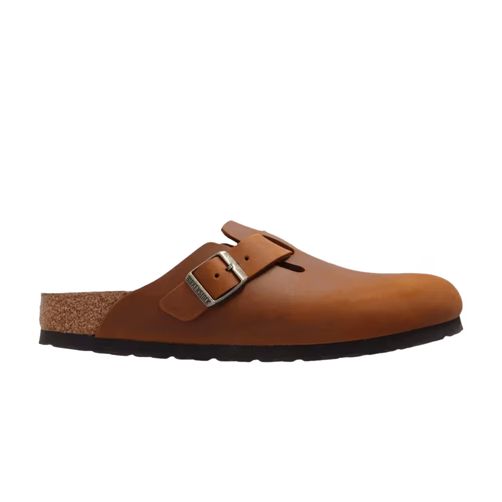 Birkenstock Women's Boston Oiled Leather Cognac