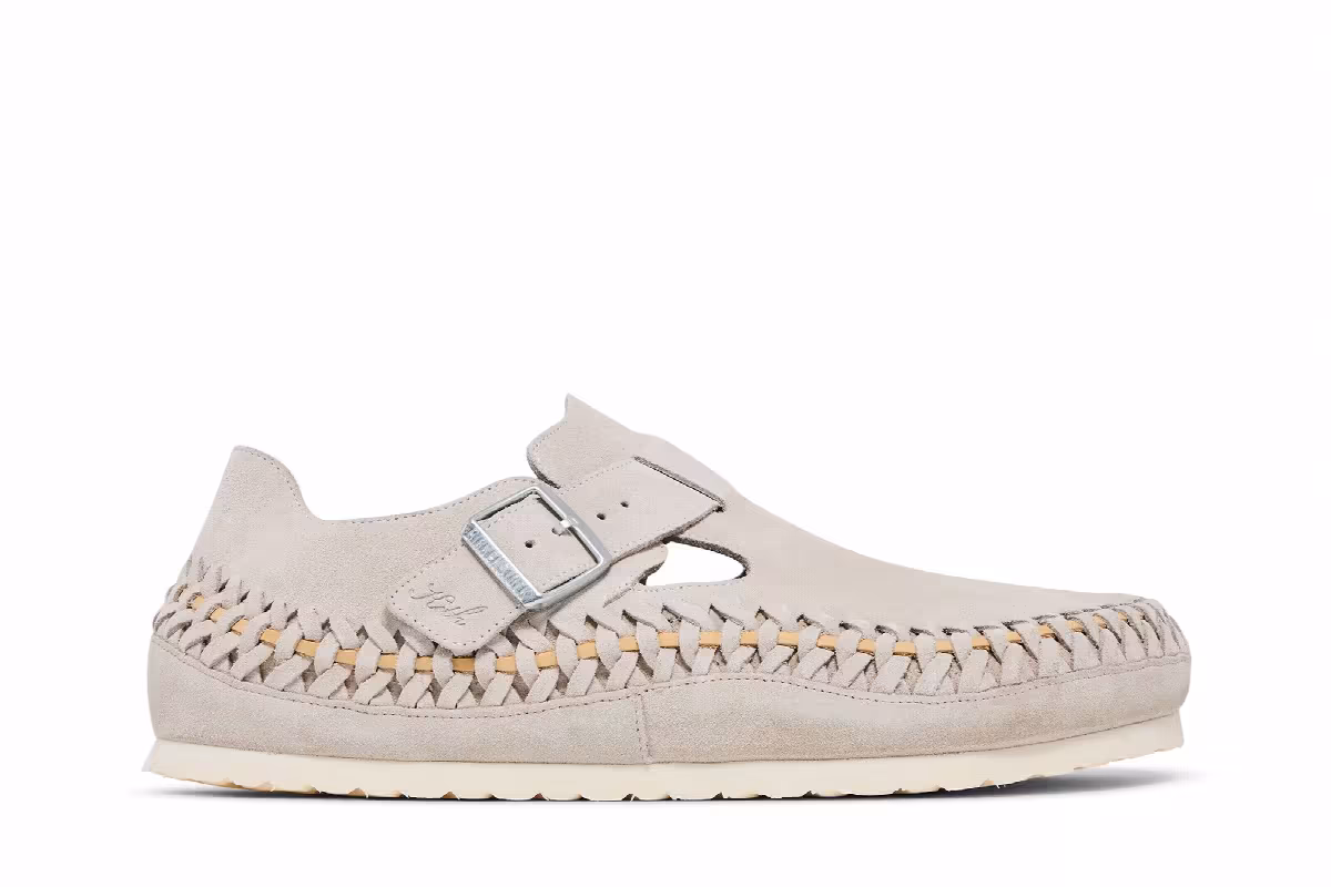 Kith x Birkenstock London Braided Birch, view 2