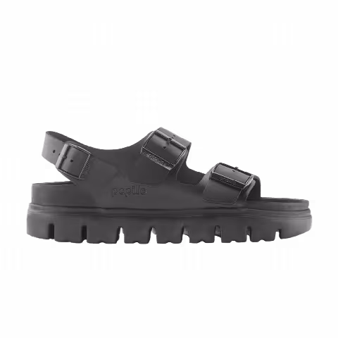 Birkenstock Wmns Milano Chunky Leather 'Black'