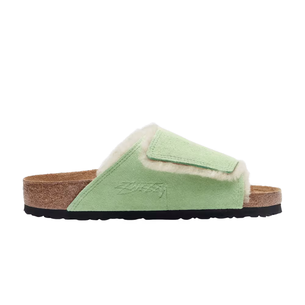 Stussy x Birkenstock Solana Washed Green