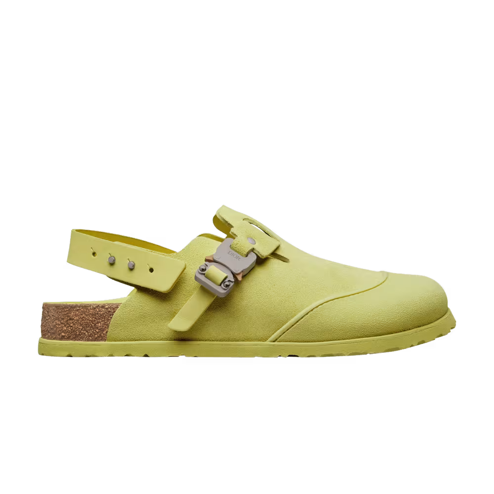 Dior x Birkenstock Tokio Mule Pastel Yellow