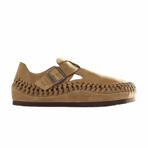 Kith x Birkenstock London Braided 'Taupe'
