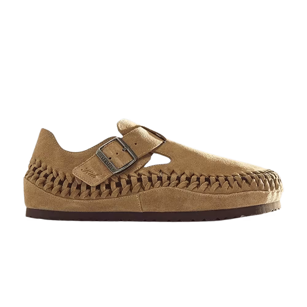 Kith x Birkenstock London Braided Taupe