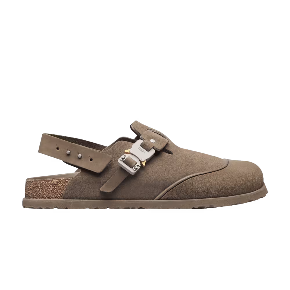 Dior x Birkenstock Tokio Mule Khaki