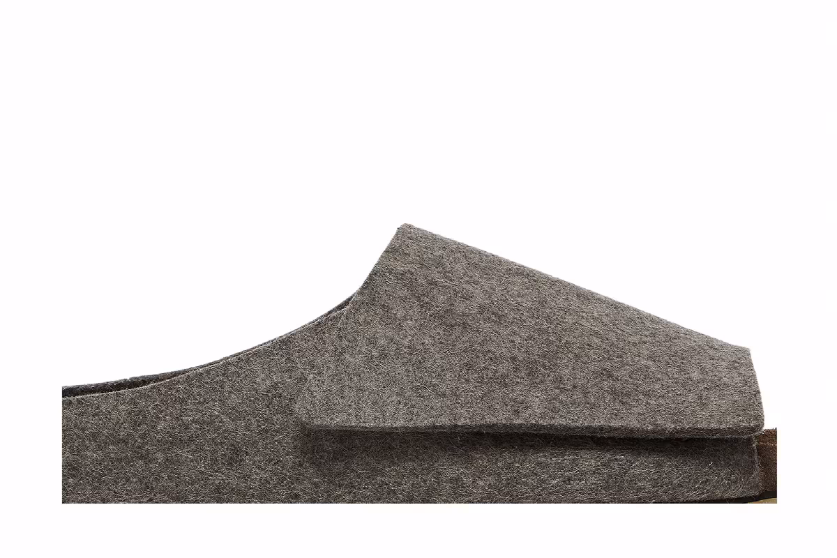Fear of God x Birkenstock Los Feliz Felt Ash Melange, view 3