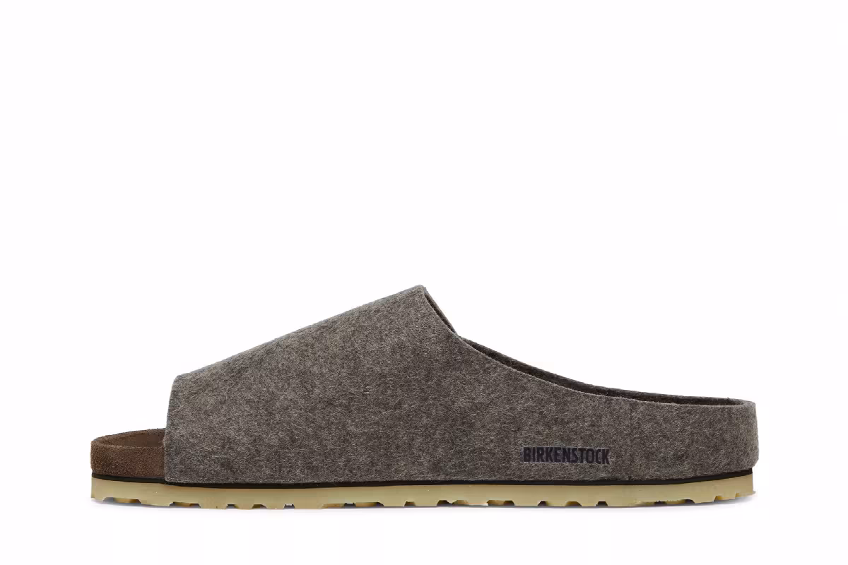 Fear of God x Birkenstock Los Feliz Felt Ash Melange, view 4